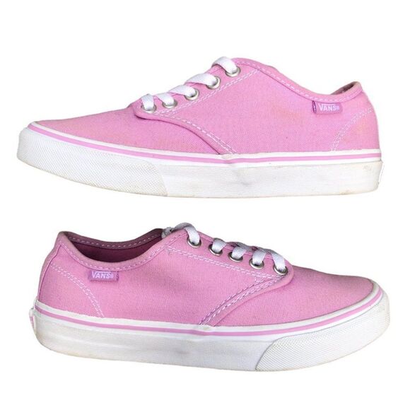 VANS Old School Pink Slip On Shoes Size 6 - Picture 1 of 14